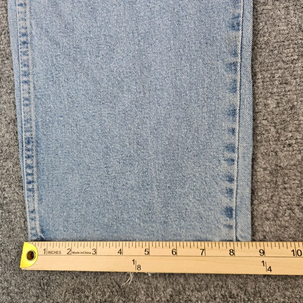 Wrangler Mens Regular Fit Light Wash Denim Jeans 42x29 855WAQL Straight Leg